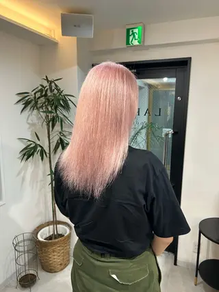 セミロング カラー ゆりあ☆彡 Lapisのヘアスタイル
