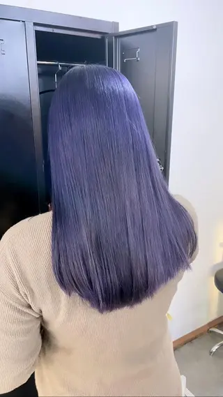 ロング カラー パーマ ヘアアレンジ メンズ キッズ ネイル マツエク・マツパ アイブロウ エビスザキレン/メン ズ/心斎橋🌳のヘアスタイル