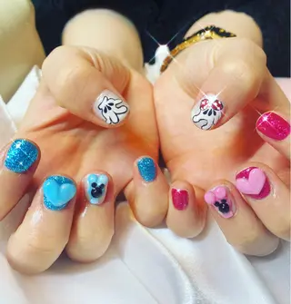 ネイル まつ毛、ネイル& 脱毛サロン　Lのネイルデザイン