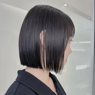 ミディアム 山口 來桃のヘアスタイル