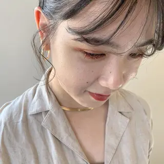 ショート 本間 結衣のヘアスタイル