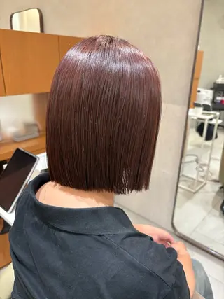 ミディアム カラー THIRDSHOP tomoeのヘアスタイル
