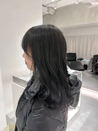 ミディアム カラー 🪞透け感&韓国ヘア 🪞honokaのヘアスタイル