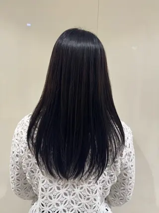 ロング 佐々木 悠安のヘアスタイル