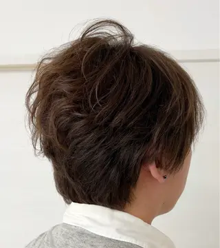 ショート メンズ 麥生田 秀太のヘアスタイル