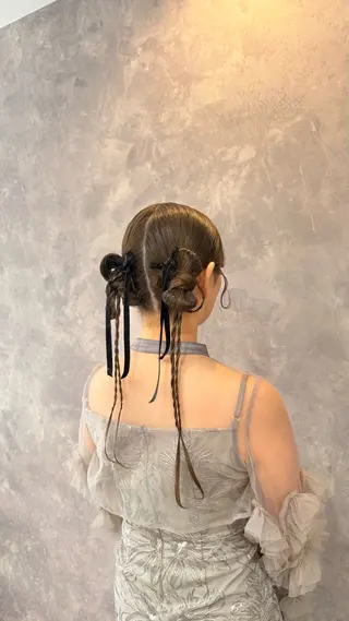 ヘアアレンジ yukiko/ ヘアセット/髪質改善のヘアスタイル