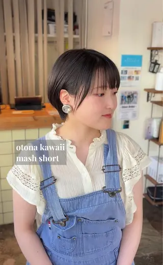 ショート 大人可愛いショート/ 店長/三國屋のヘアスタイル