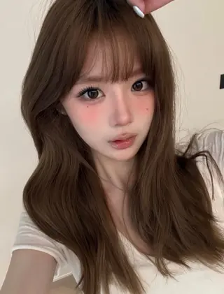 ロング カラー ヘアアレンジ 透明感カラー🎀艶髪 Anju/渋谷🎀のヘアスタイル