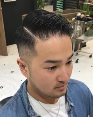 ショート メンズ カット無料/髪質改善 髪質根本改善/艶髪のヘアスタイル
