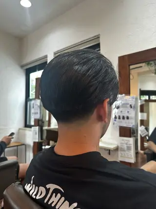 ショート メンズ/パーマ/ 刈り上げ/小川泰司のヘアスタイル