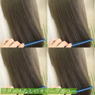 ミディアム カラー navile原宿 yumaのヘアスタイル