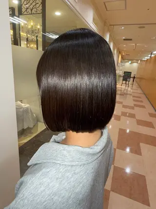 ミディアム 髪質改善カラー なーこ💖🌈のヘアスタイル