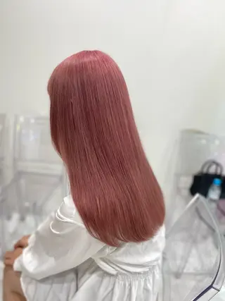 ロング カラー 色落ち綺麗🩰ハイ トーン🎀RINKAのヘアスタイル