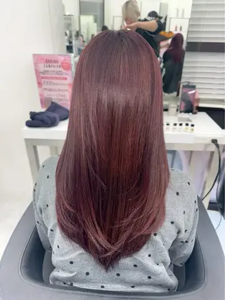 カラー natsuki💘 透明感カラー💘✨のヘアスタイル