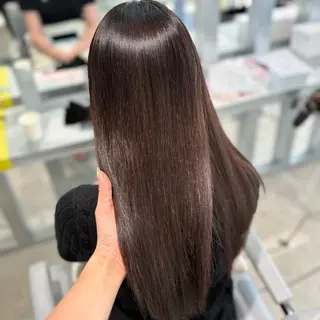 ロング パーマ 🩵 縮毛矯正/ボブ 🩵佐藤 さくらのヘアスタイル