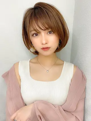 ショート カラー ☺︎ Naomiのヘアスタイル
