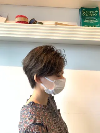 ショート 大宮/山口 竣也のヘアスタイル