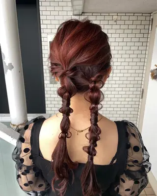 ヘアアレンジ 参列・イベントヘア♡ ゆいなのヘアスタイル