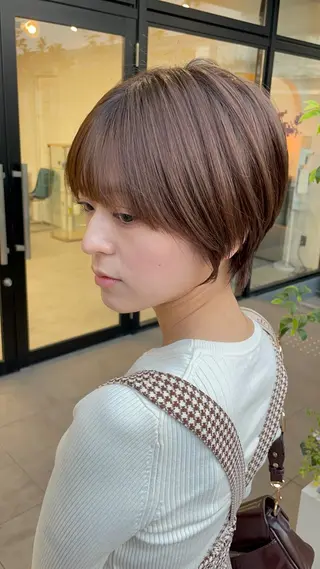 ショート カラー クドウレイ fifth神南のヘアスタイル