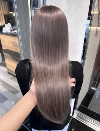 ロング カラー 和田 直也のヘアスタイル