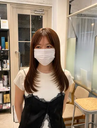 ロング とば みゆうのヘアスタイル