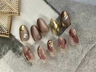 ネイル feminine nailのネイルデザイン