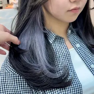 ロング カラー インナーカラー/レイ ヤーカット♡/マキシのヘアスタイル
