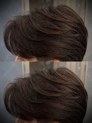 メンズ センターパート指名 No.1／カヅキのヘアスタイル