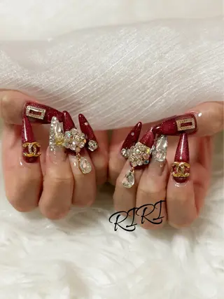 ネイル riri オーナーのネイルデザイン