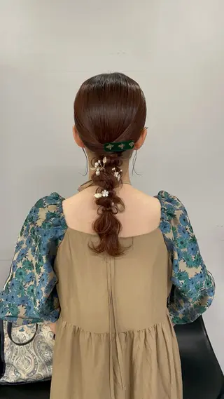 ヘアアレンジ メンズモテパーマ💙 fuwaのヘアスタイル