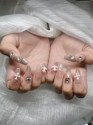 ネイル Lee Nails チップ長さだし専門店のネイルデザイン