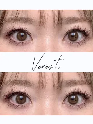 マツエク・マツパ トップアイリスト Verestのマツエク・マツパデザイン