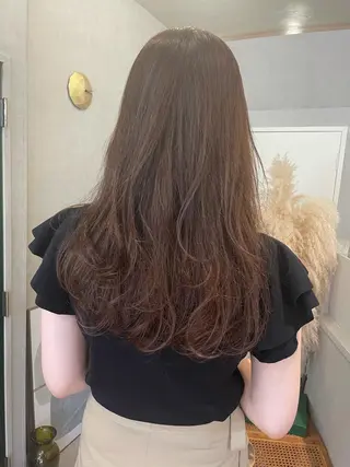 ロング カラー はるか 💐 お悩み改善美容師のヘアスタイル