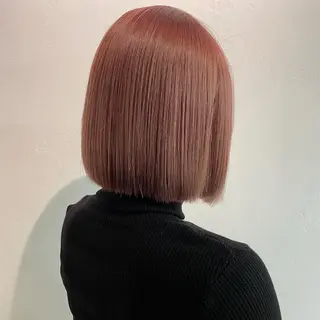 ショート カラー レイヤーボブ/ボブ 仲川和人のヘアスタイル