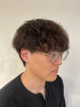 メンズ 三田 真穂のヘアスタイル