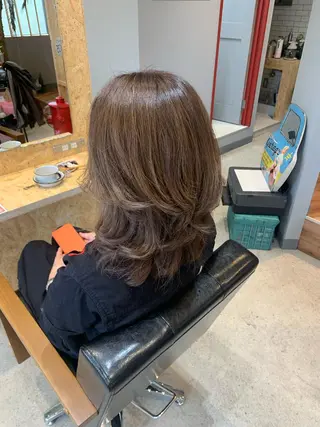 ミディアム stylist N0Nのヘアスタイル