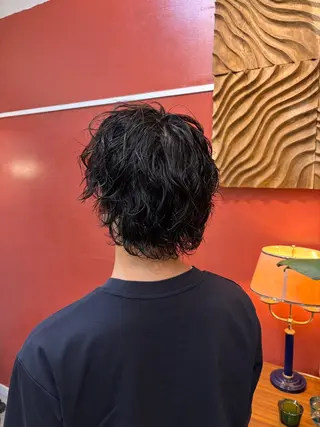 ショート パーマ メンズ 下河 宗太のその他イメージ