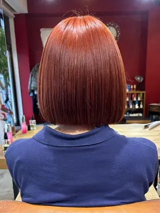 カラー ORe'S HAIR BE　GLaDまなみのヘアスタイル