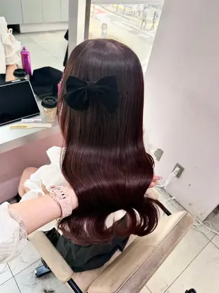 ロング かわいい盛れ🎀池袋 / みい♡のヘアスタイル