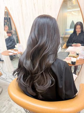 ロング カラー 縮毛矯正/レイヤー 髪質改善/ともきのヘアスタイル