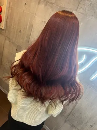 カラー ヘアアレンジ ミルクティーハイトー ン💖Mikaのヘアスタイル