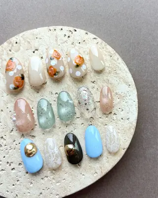 ネイル nailsalon amity🌿池田のネイルデザイン