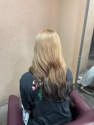 ロング カラー ヘアアレンジ SARAJU仁川 _aya🌼のヘアスタイル