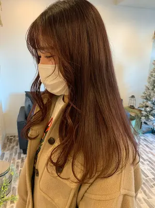 セミロング カラー m ā l o.🌷 サカモトマイコのヘアスタイル