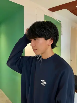パーマ メンズ メンズカット/ natsukiのヘアスタイル
