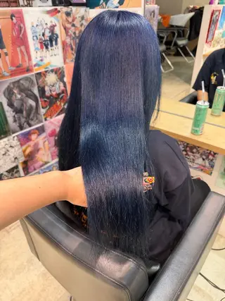 ロング 似合わせカット/ デザインカラー🦄のヘアスタイル