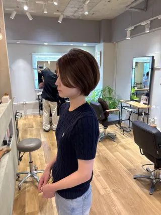 ショート こうやま みるのヘアスタイル