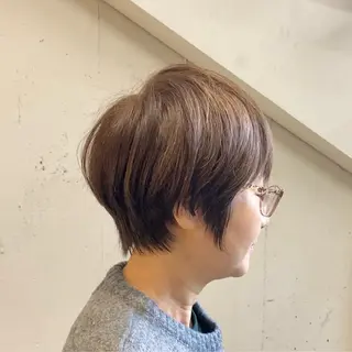 ショート 増田 英のヘアスタイル