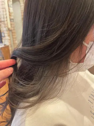 ミディアム カラー ヘアアレンジ 🇰🇷韓国ヘア/ sumireのヘアスタイル