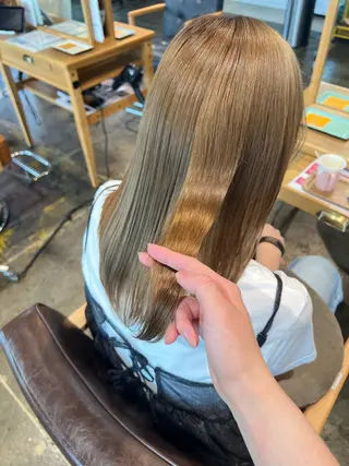 カラー くまざき なな /パーマモデル募集中のヘアスタイル